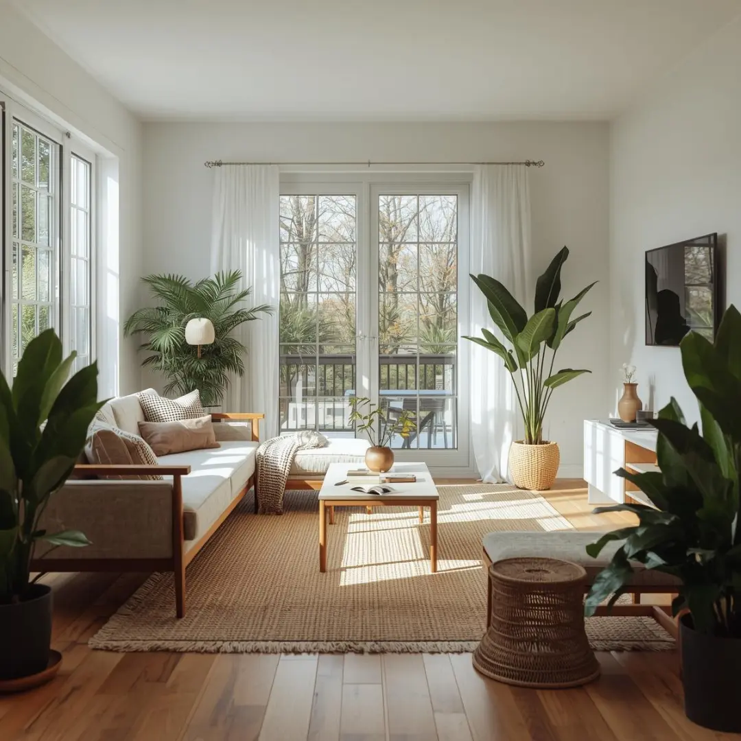 Well-maintained home interior